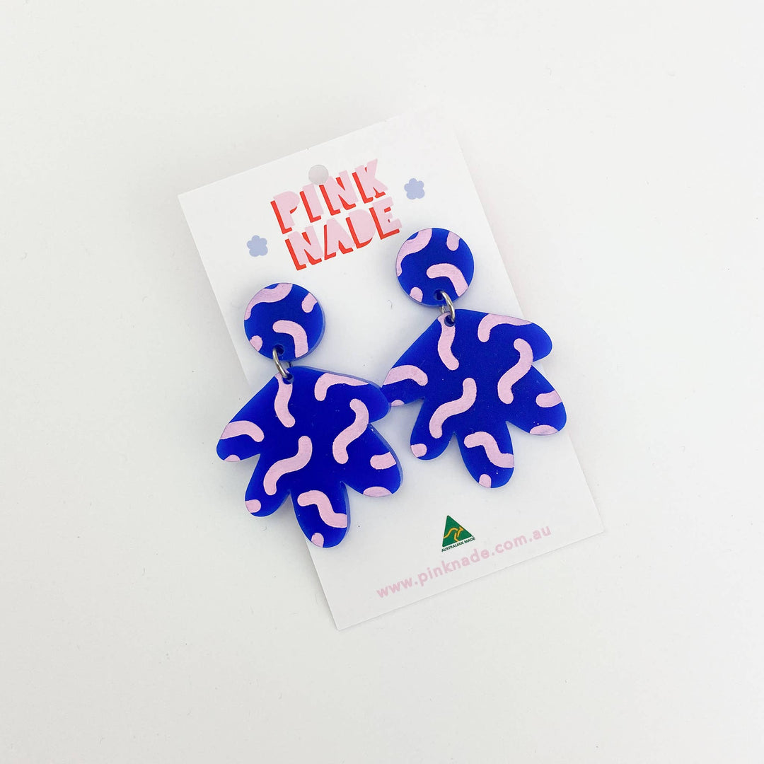 Grace Fandangle Navy / Pink Dangle