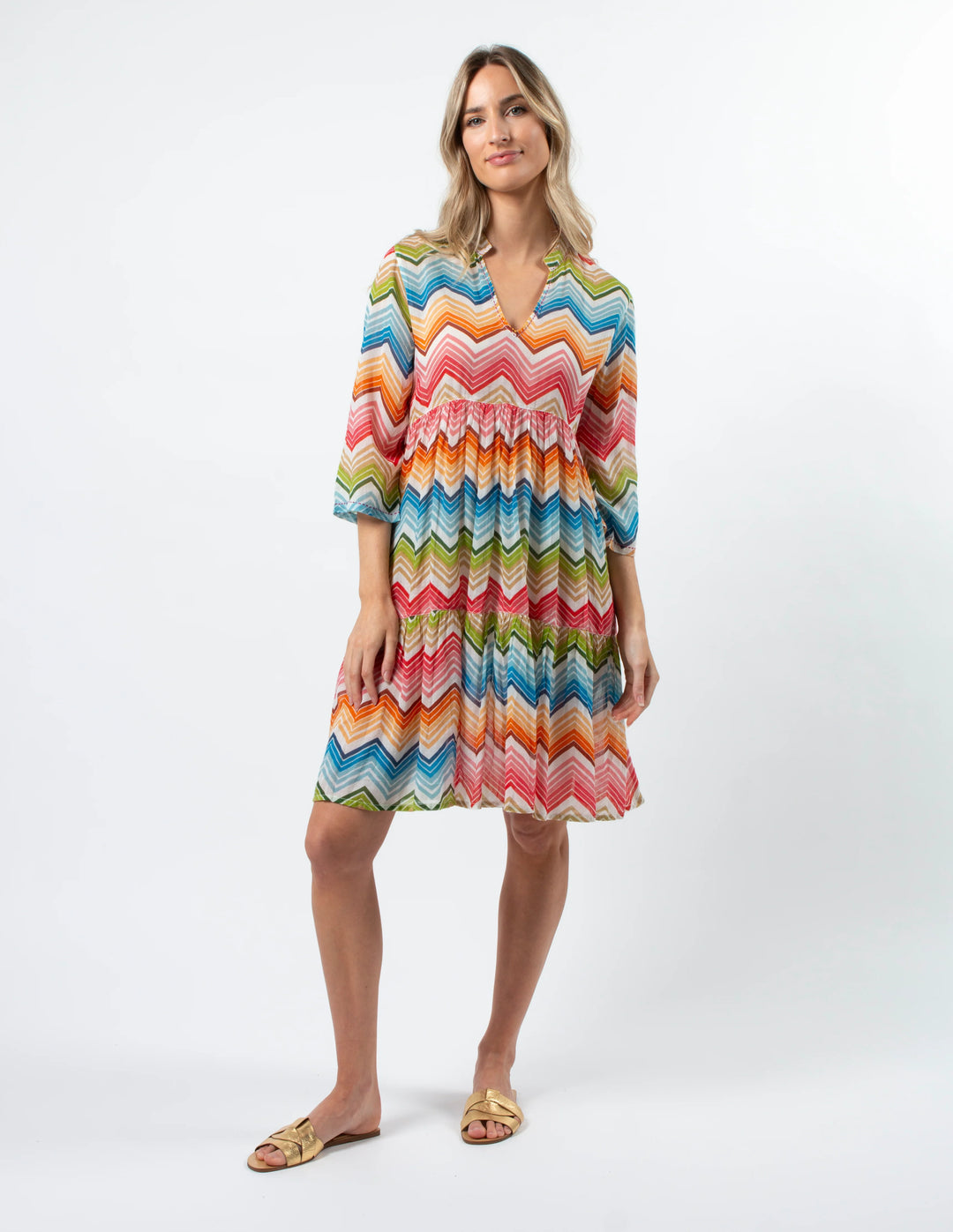 S&G Summer Kaftan Zigzag