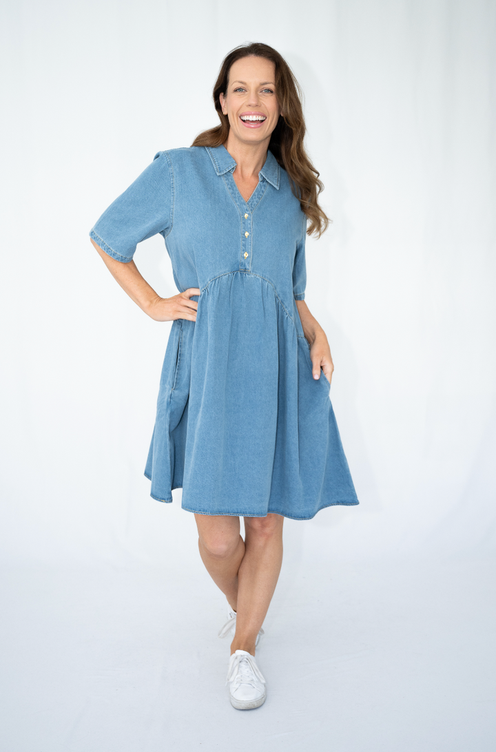 Jolie Denim Dress