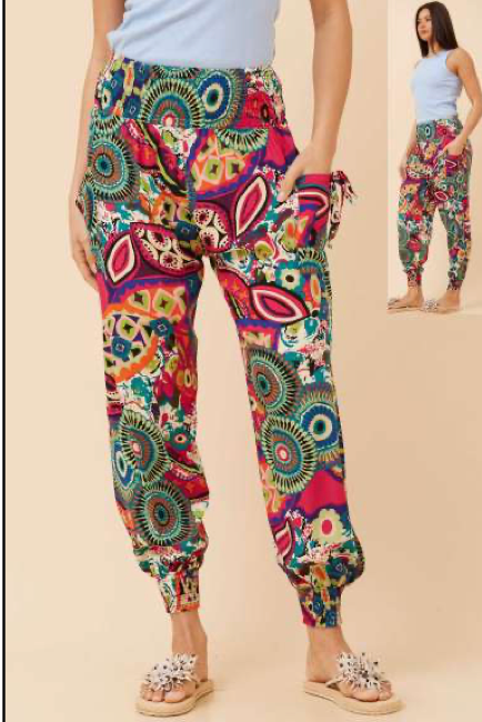 Yoga Pants Fiesta Green