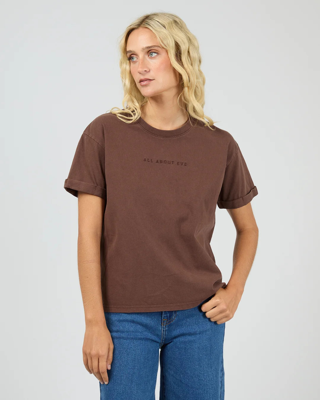 AAE Washed Tee Choc