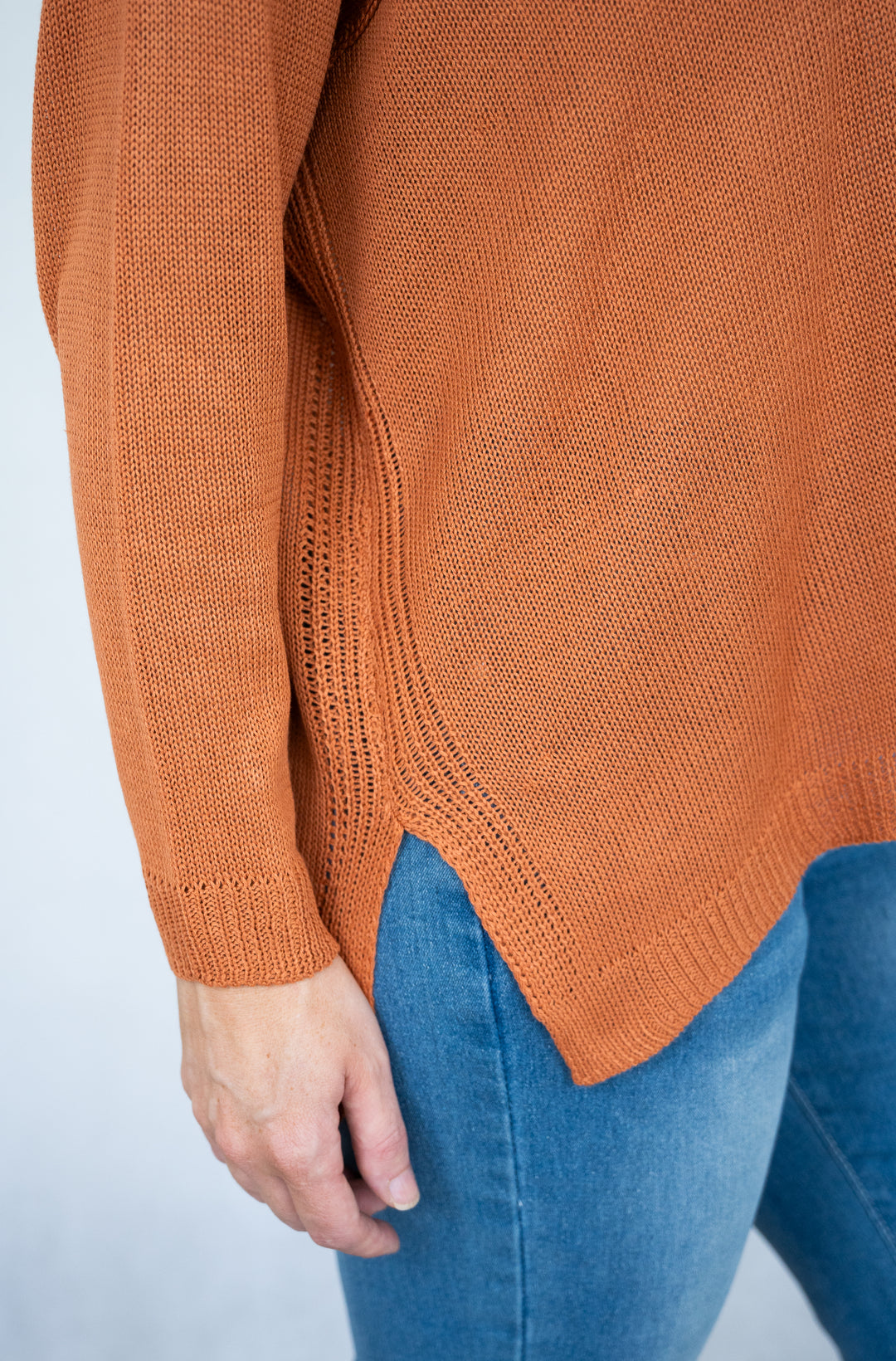 Alya Cotton Jumper Apricot