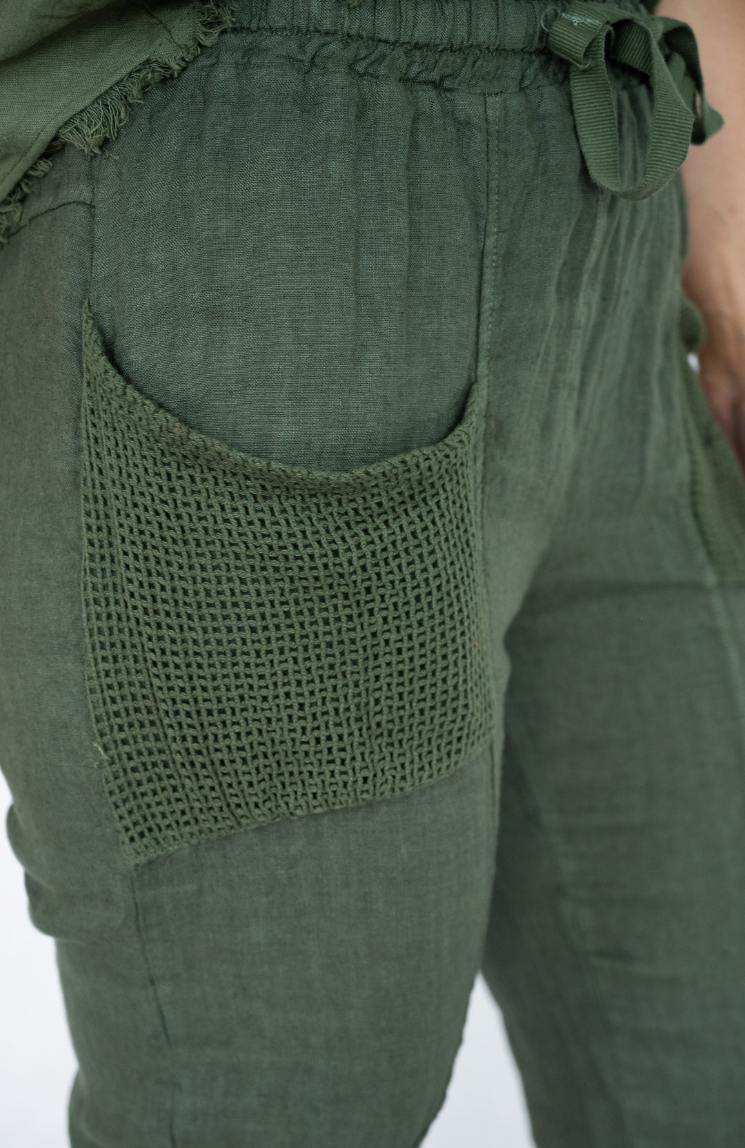 Harper Net Linen Pants