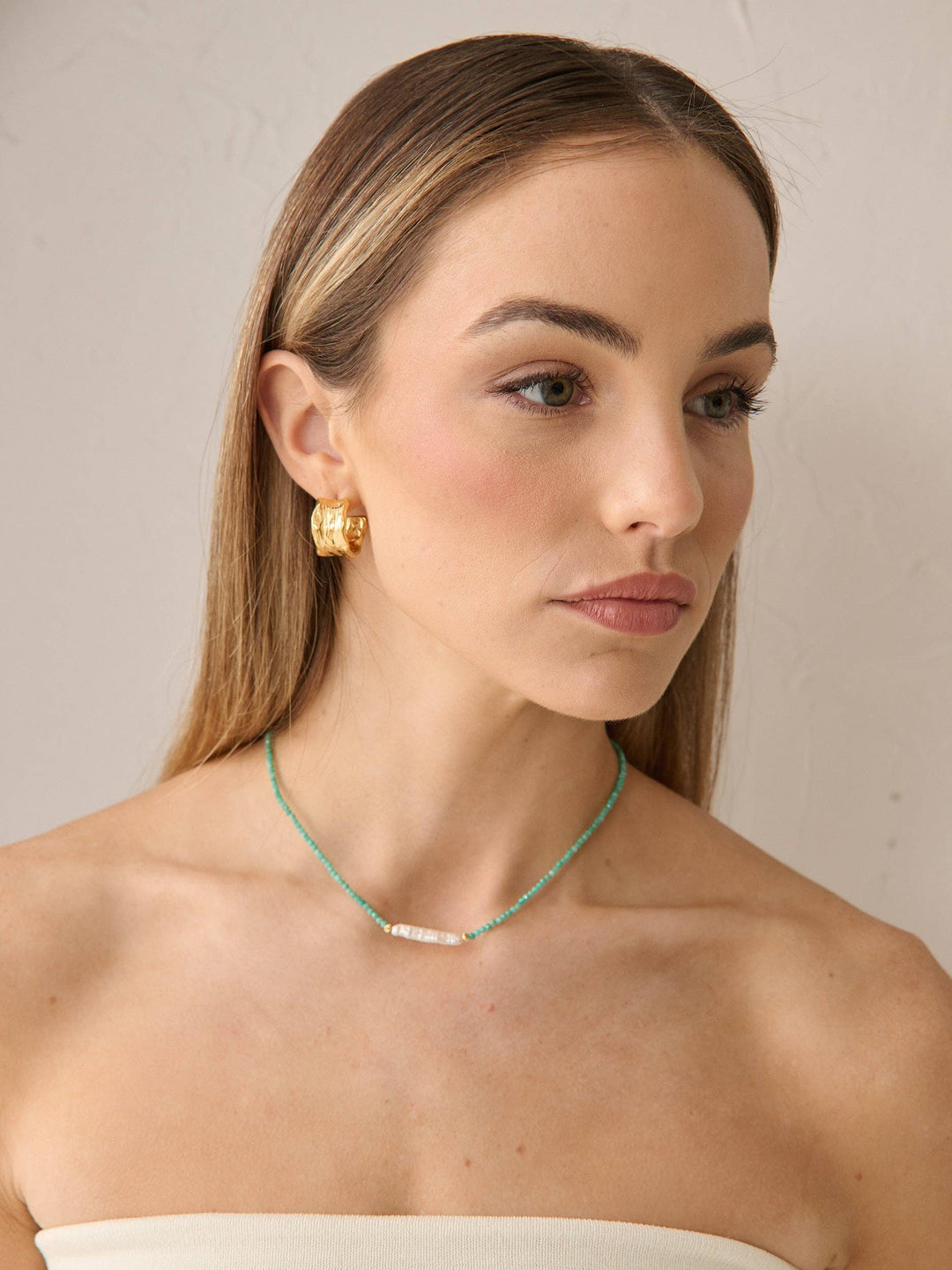 Pearl Beaded Necklace