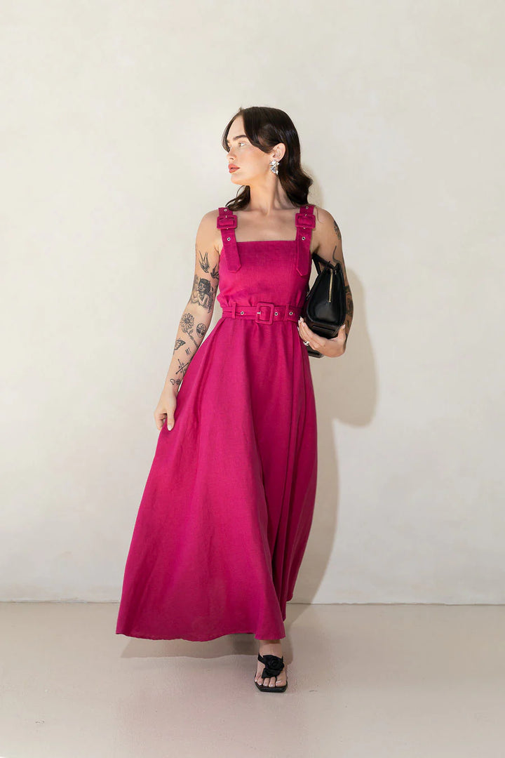 Joy Dress Liquid Pink