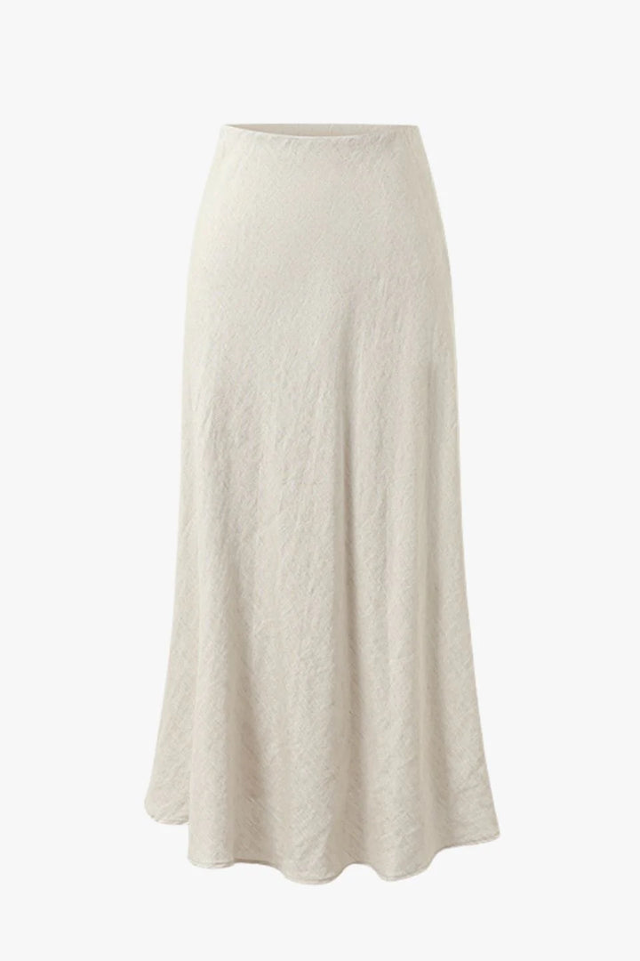Bliss Natural Linen Skirt