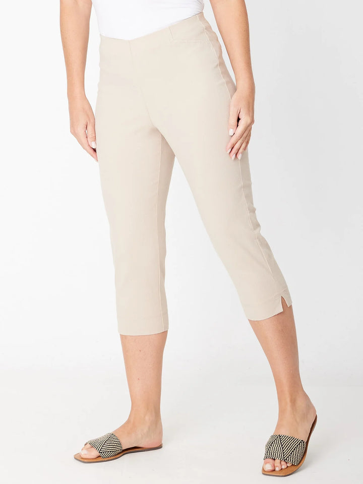 Cottolene Crop 3/4 Pant Natural