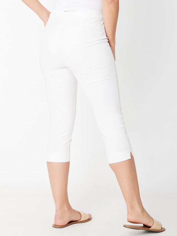 Cottolene Crop 3/4 Pant White