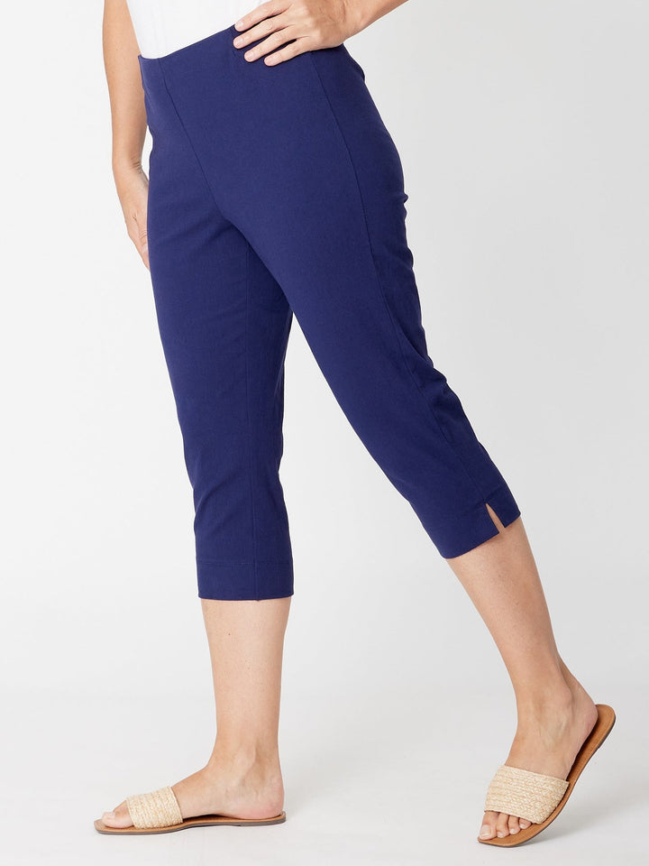 Cottolene Crop 3/4 Pant Navy