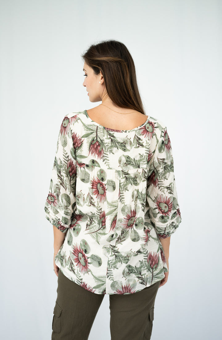 Protea Bloom Top