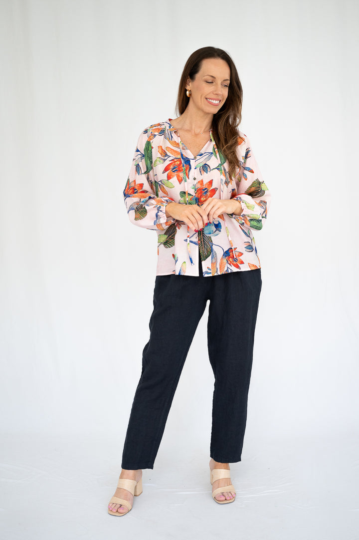 Paloma Tie Blouse