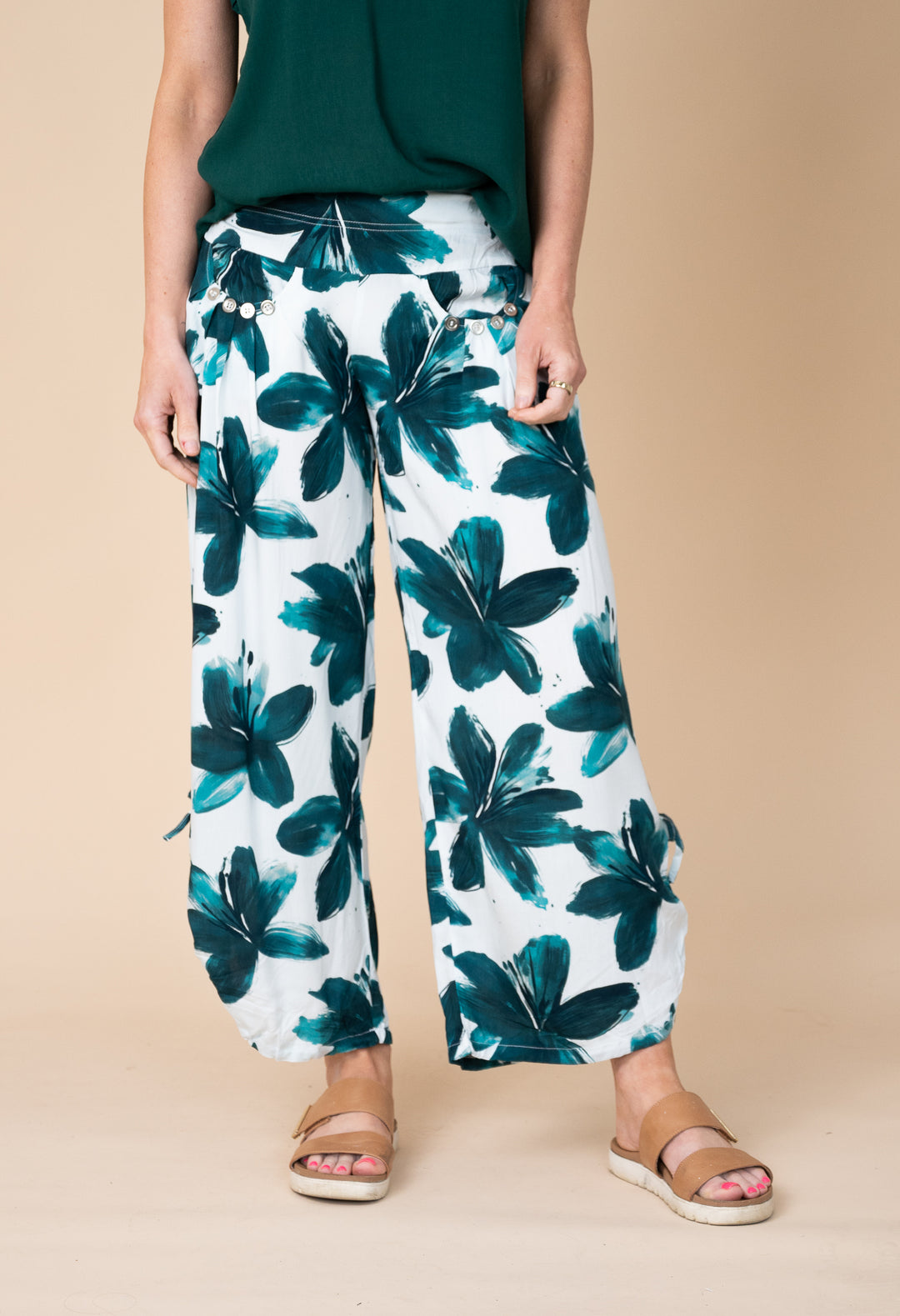Cruise Pants Teal