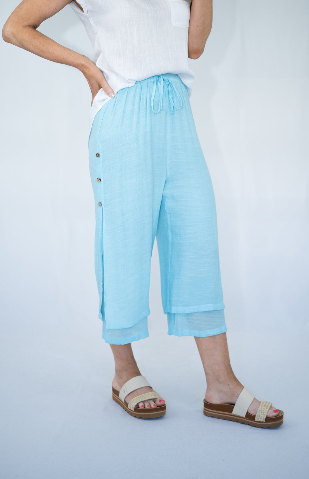 Beach Pants Baby Blue
