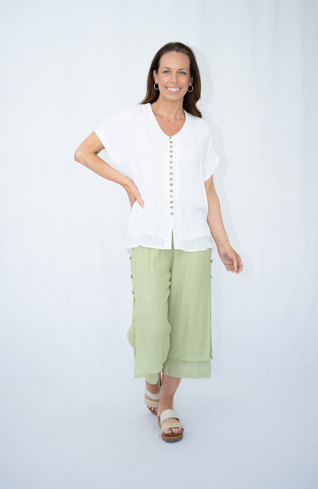 Beach Pants Sage