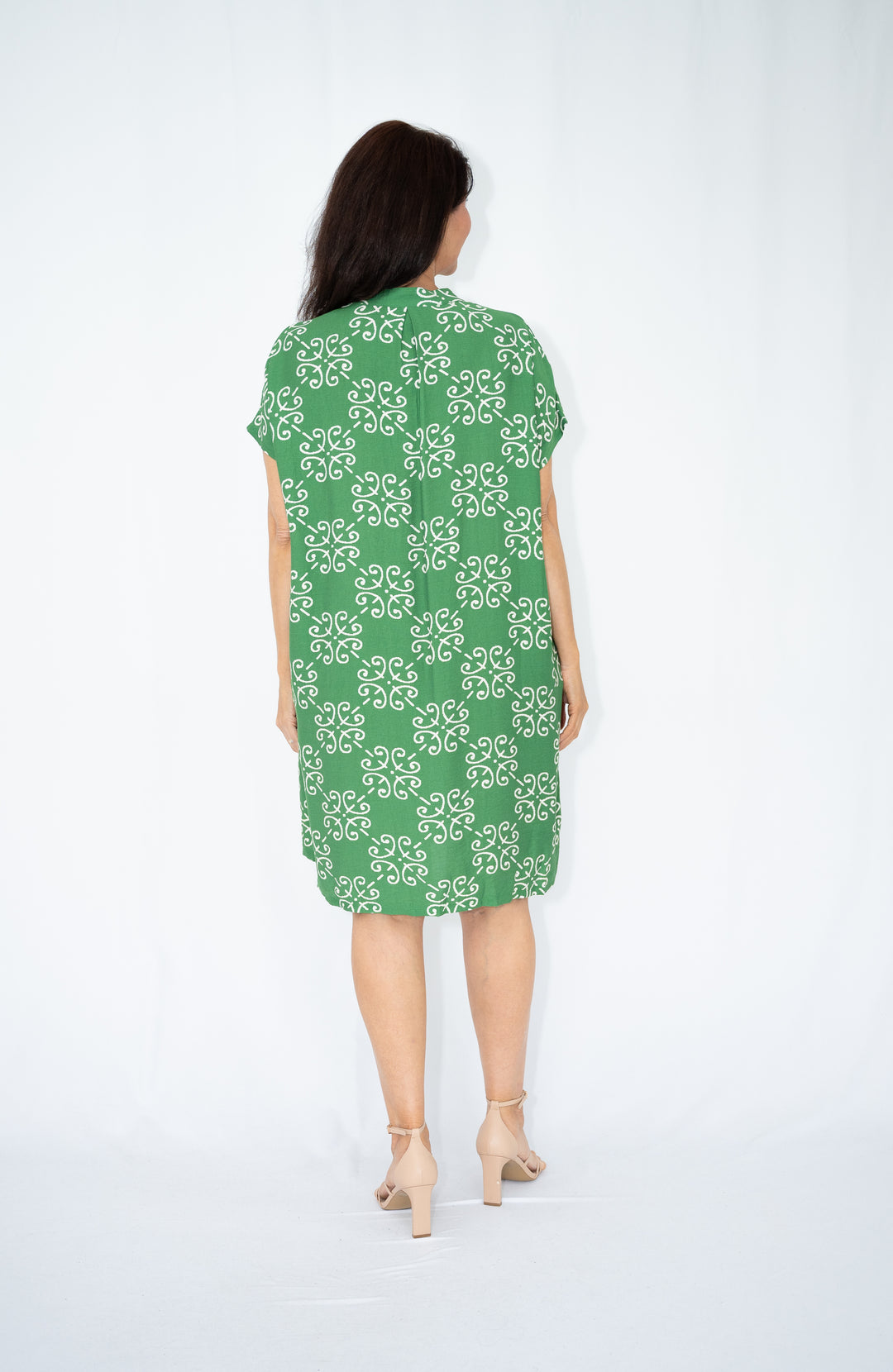 Sienna Ikat Kaftan Dress