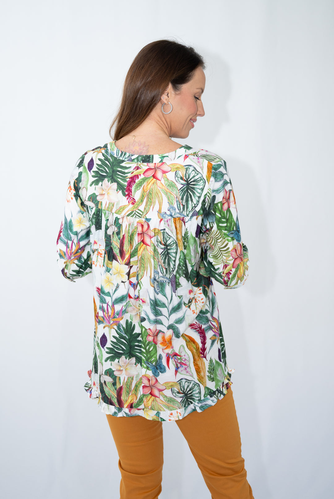 Rainforest Bloom Top