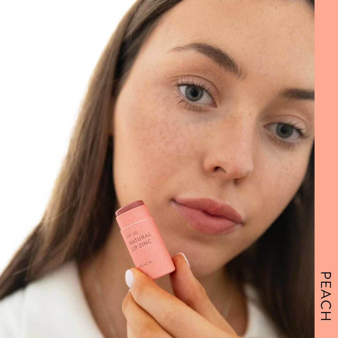 Tinted Natural Lip Zinc Peach