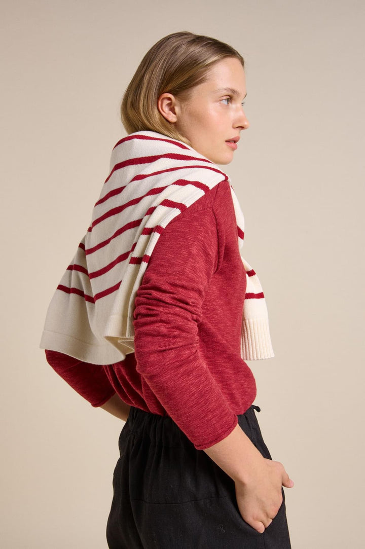 Nellie Cotton Knit Cherry
