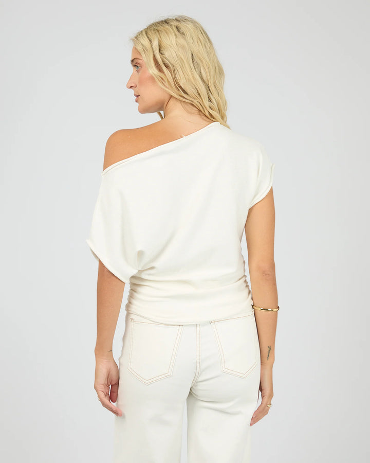 Orla Off The Shoulder Top White