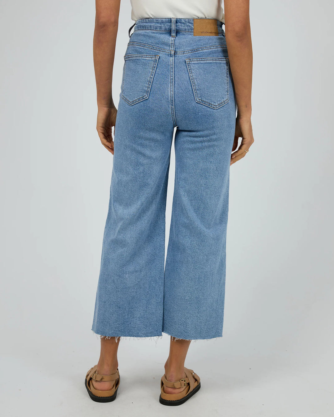 Charlie Wide Leg Jean Heritage Blue Denim