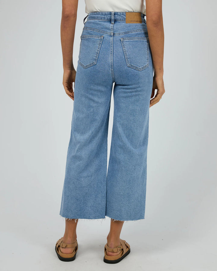 Charlie Wide Leg Jean Heritage Blue Denim