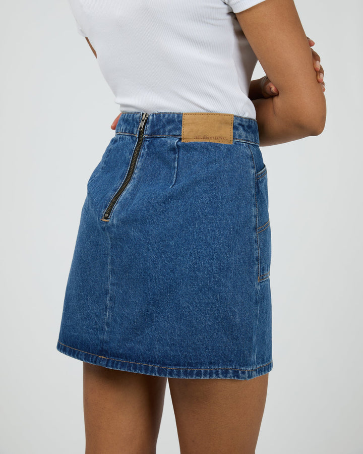 Becca Denim Skirt Heritage Blue