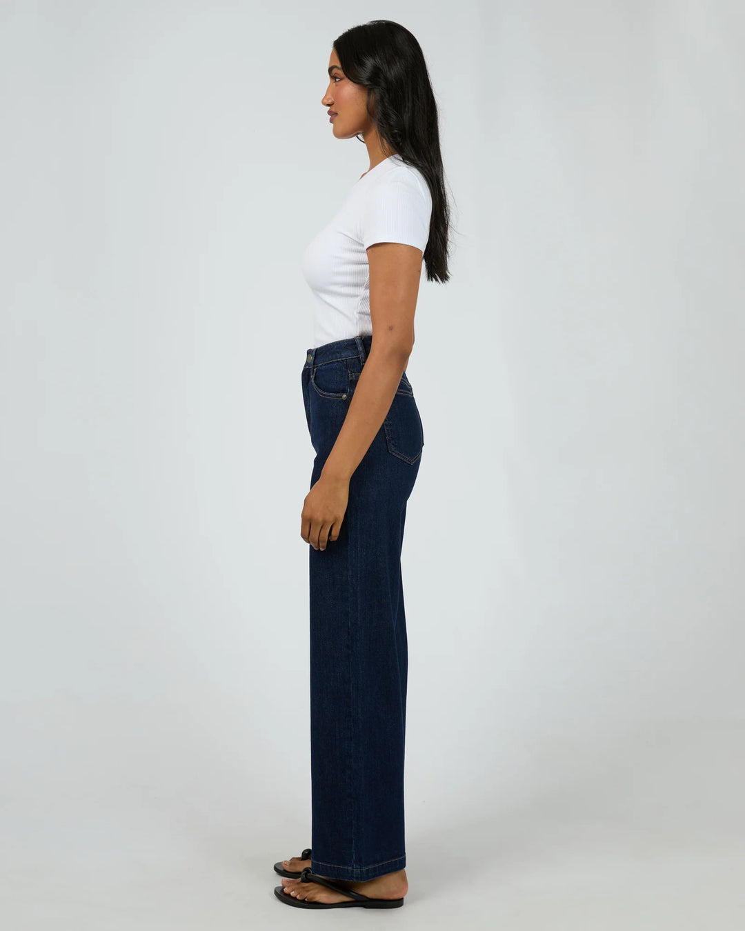 Jacqui Wide Leg Jean Indigo