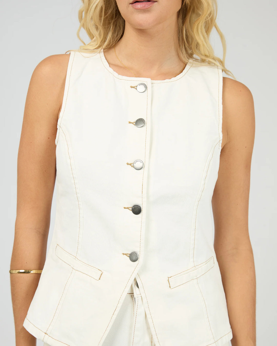 Lena Denim Vest