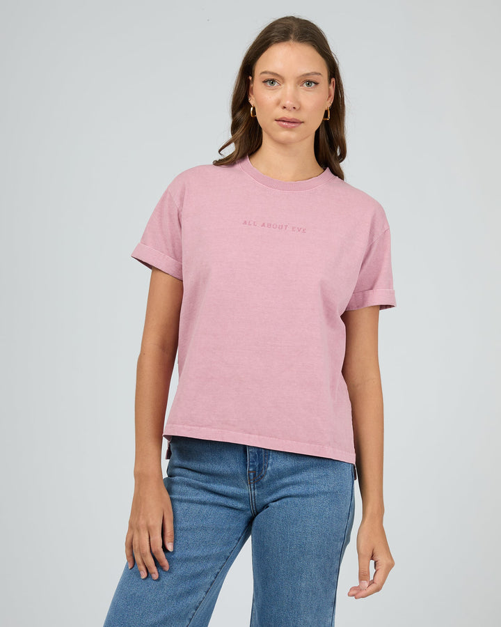 AAE Washed Tee Pink