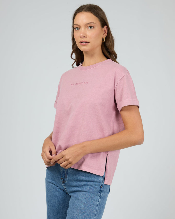 AAE Washed Tee Pink