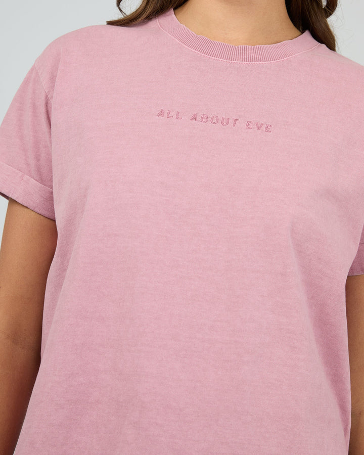 AAE Washed Tee Pink