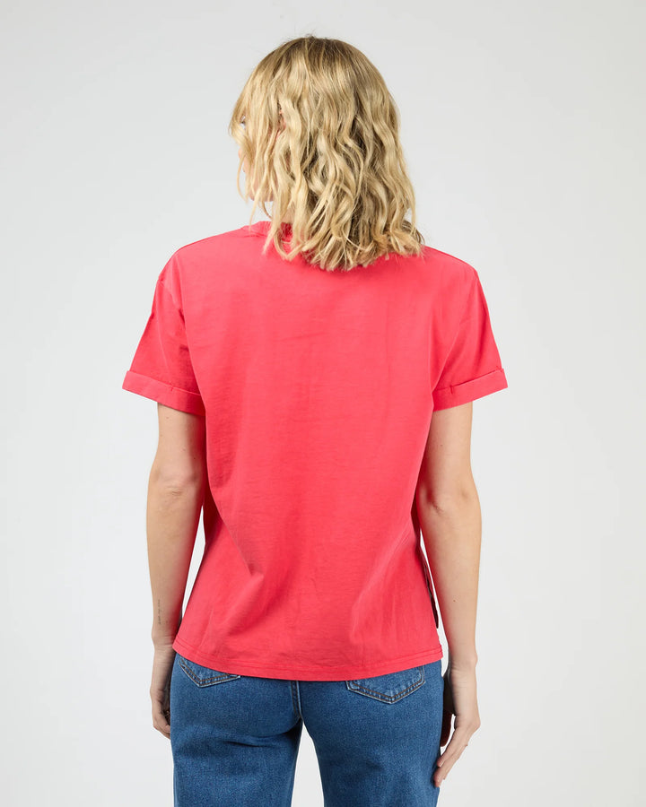 AAE Washed Tee Red