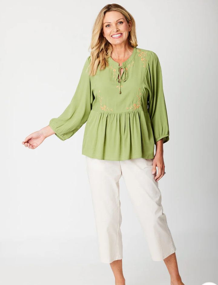 Bombay Beauty Top Lime