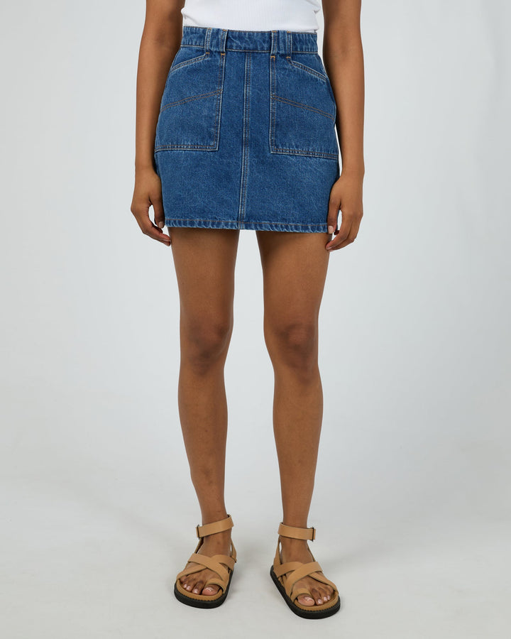 Becca Denim Skirt Heritage Blue