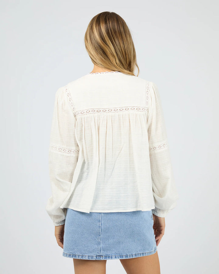 Lark Shirt Vintage White