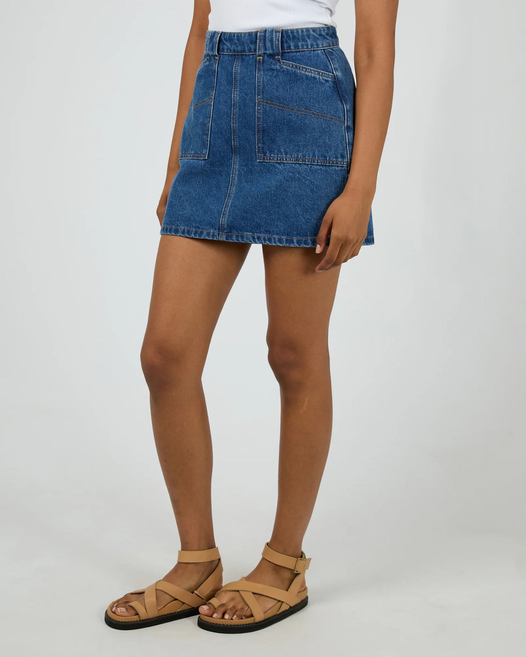 Becca Denim Skirt Heritage Blue