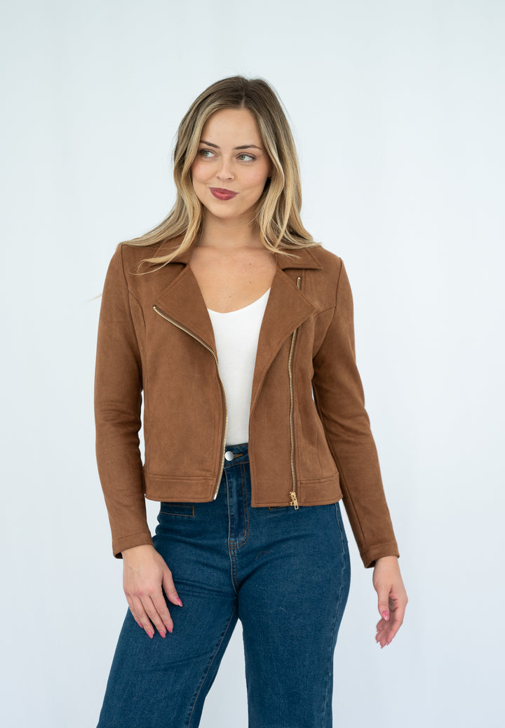 Mila Jacket Tan