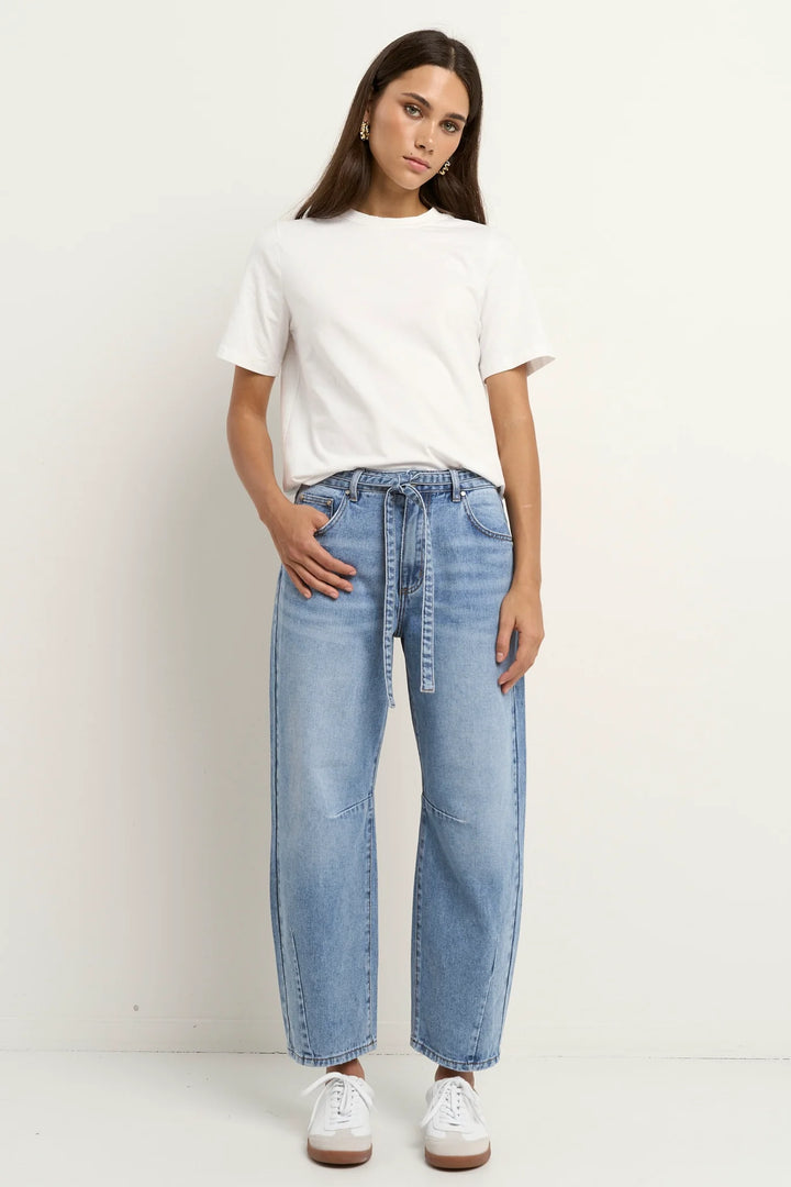 Campus Barrel Jean Light Blue