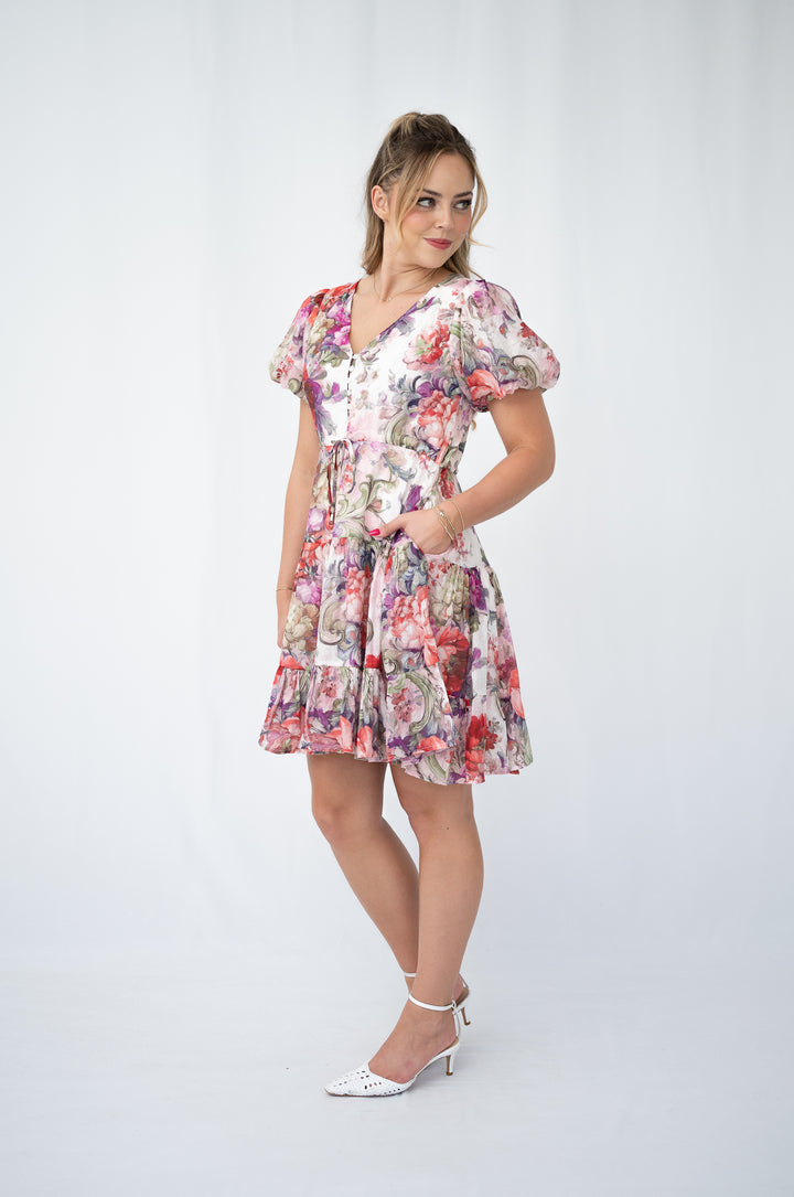 Pink Hyacinth Selma Dress