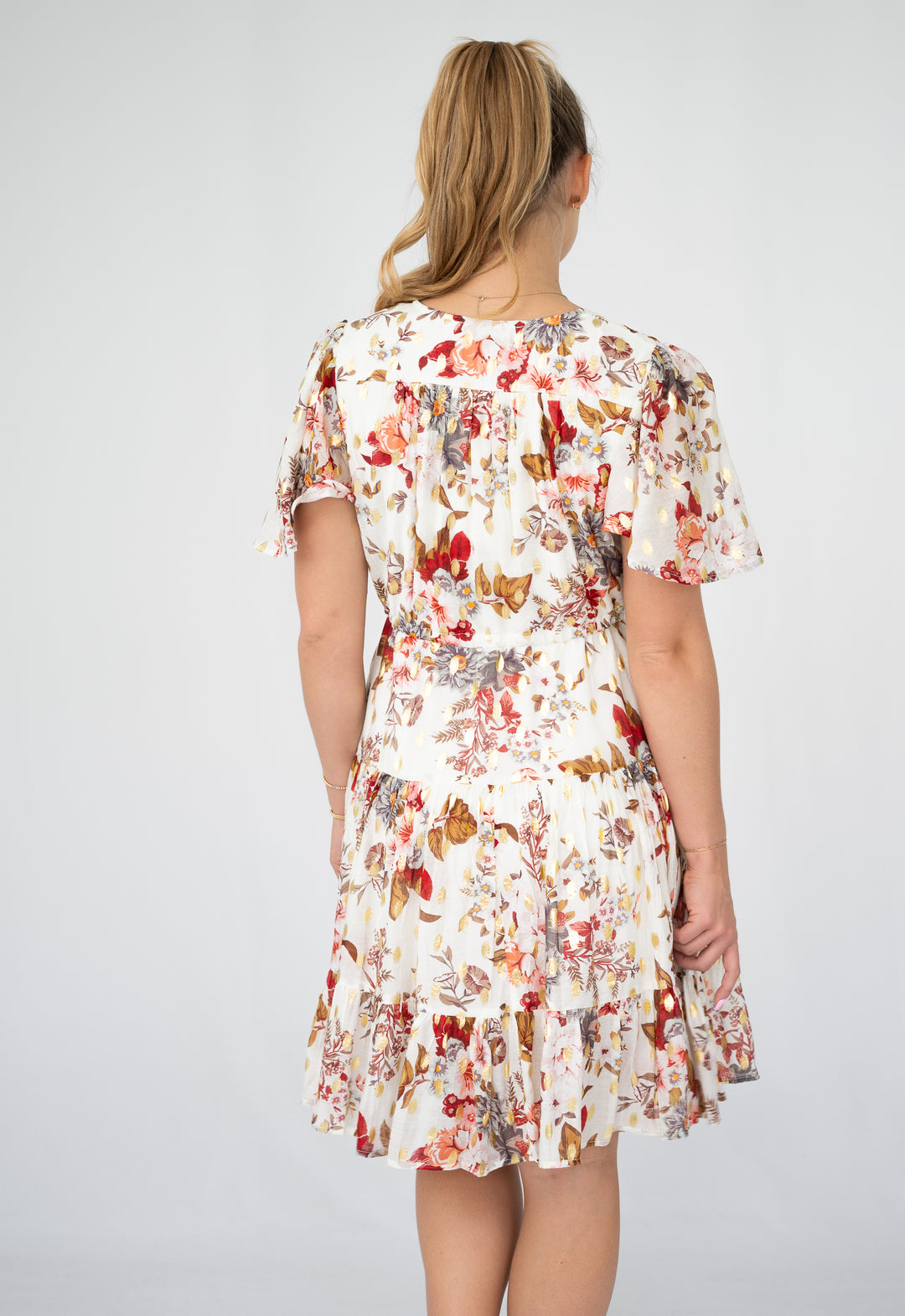 Gold Autumn Selma Dress