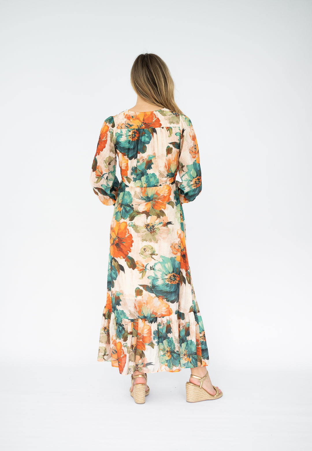 Savannah Bloom Maxi Dress