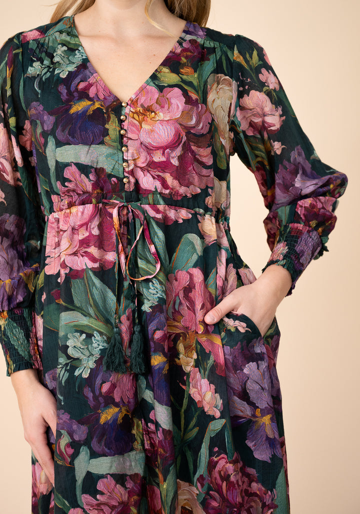 Winter Rose Selma Maxi Dress