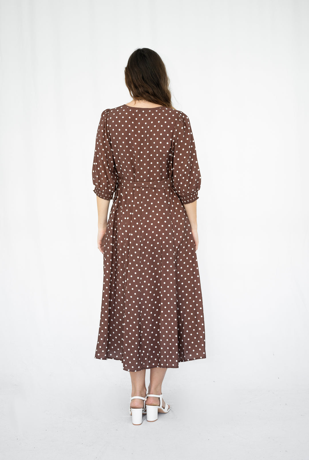 Vivian Fitted Midi Dress