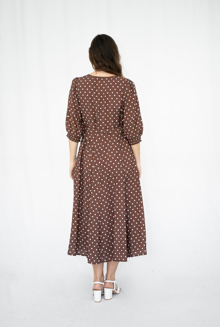 Vivian Fitted Midi Dress