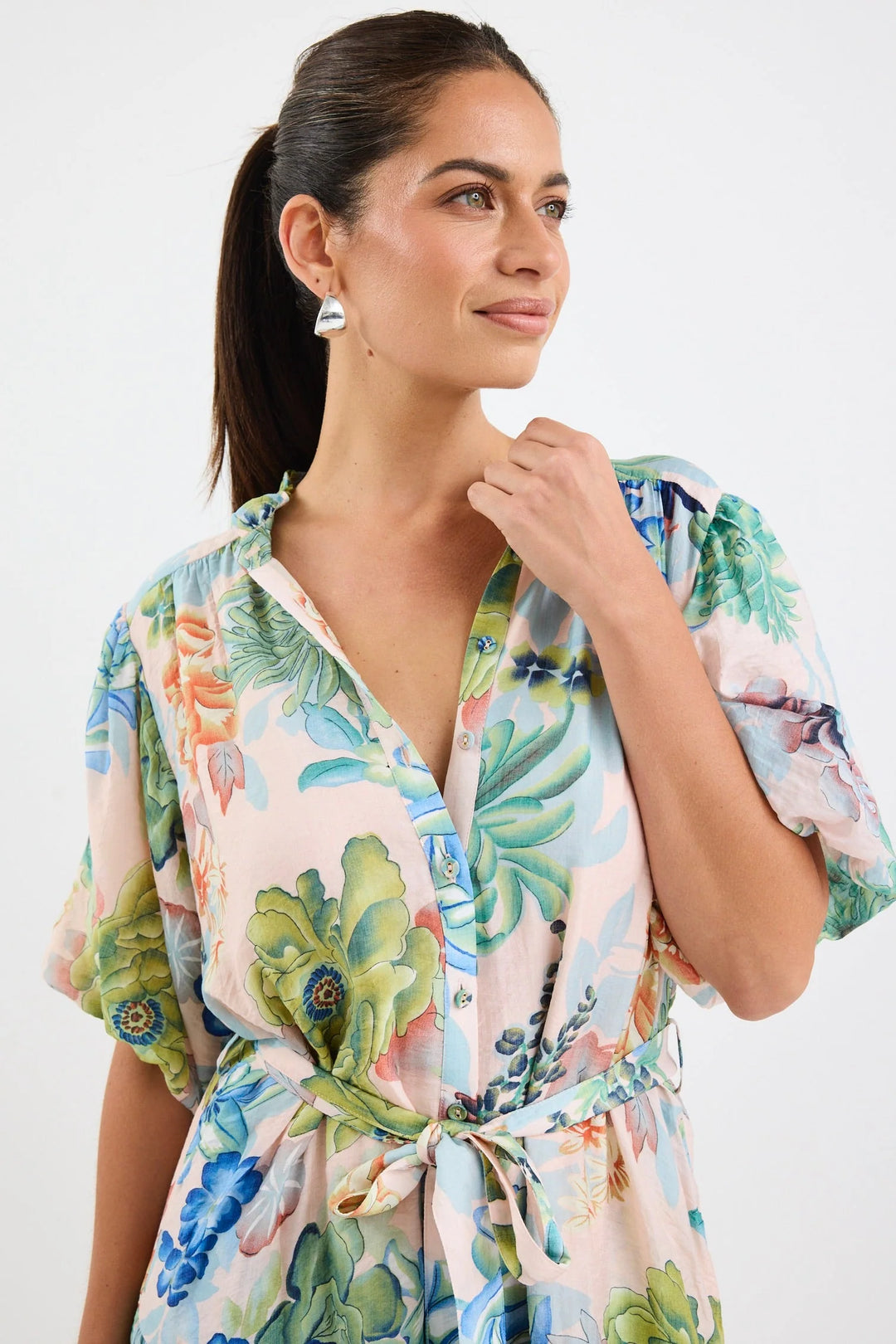 Delphi Blue Posy Mini Dress