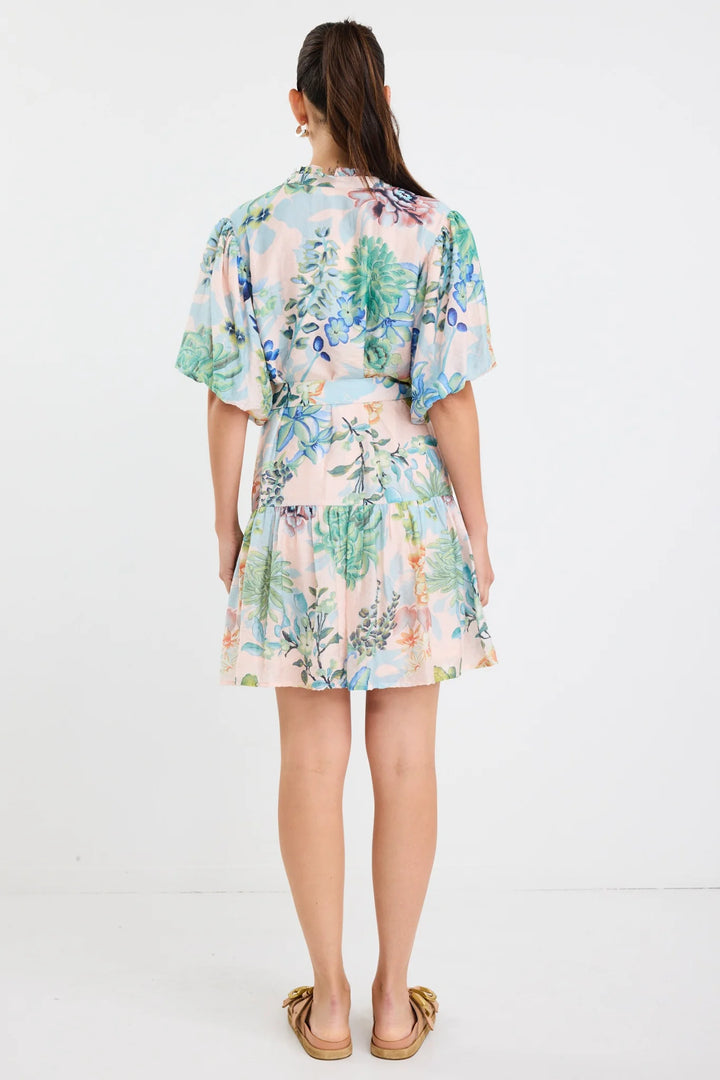 Delphi Blue Posy Mini Dress