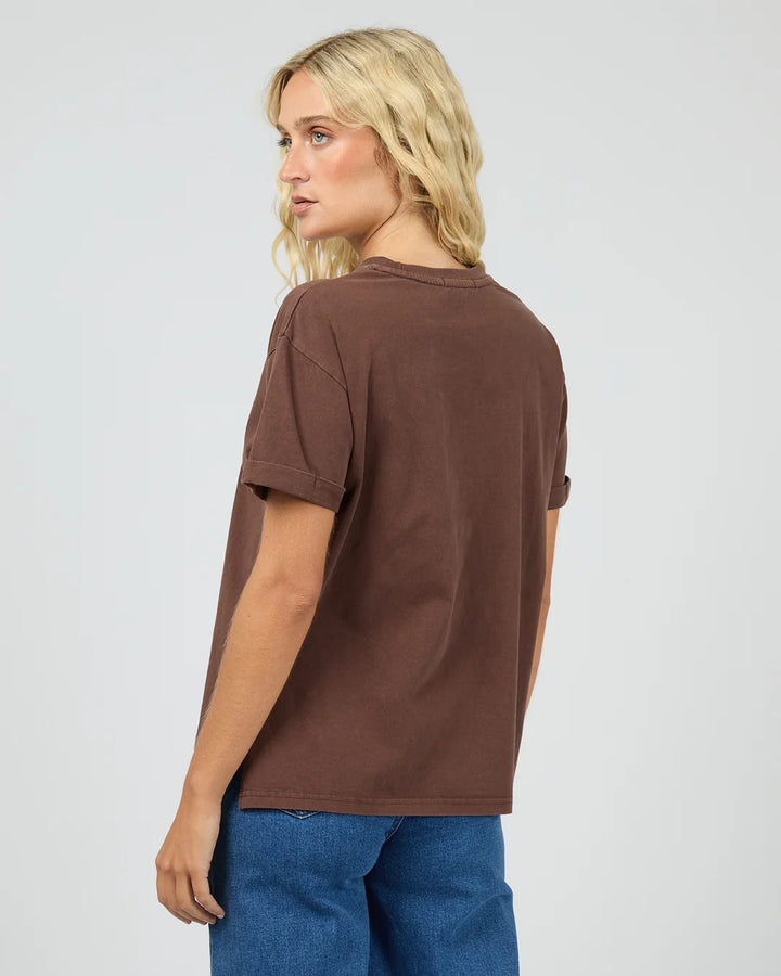 AAE Washed Tee Choc