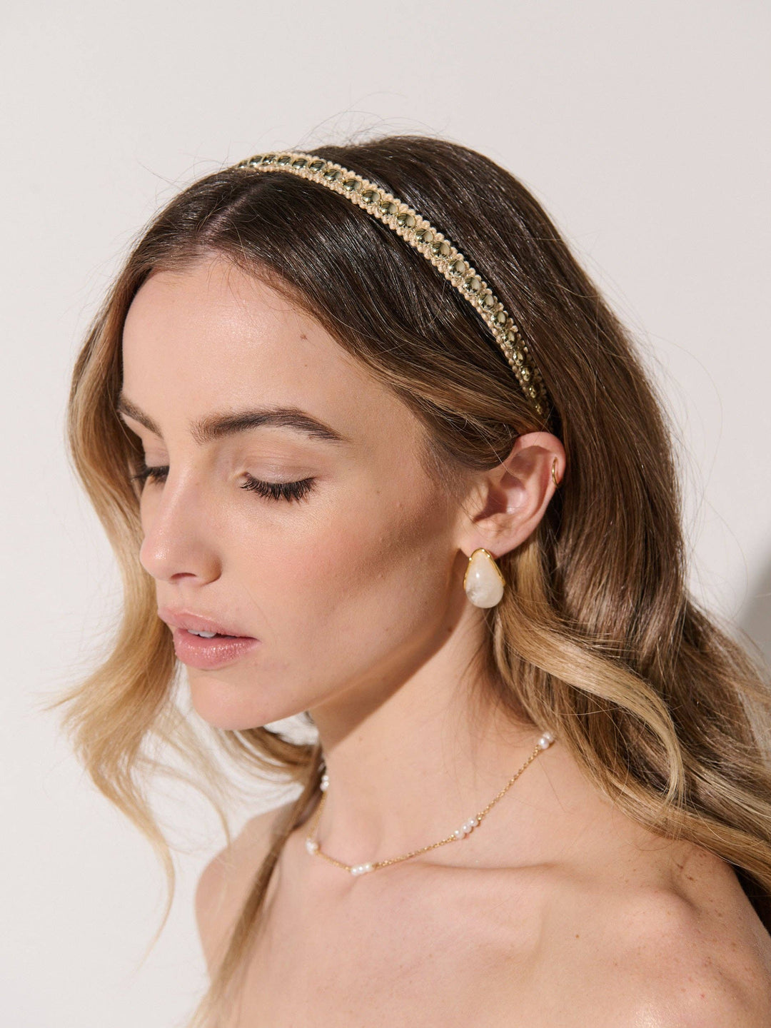Elaine Champagne Race Day Headband