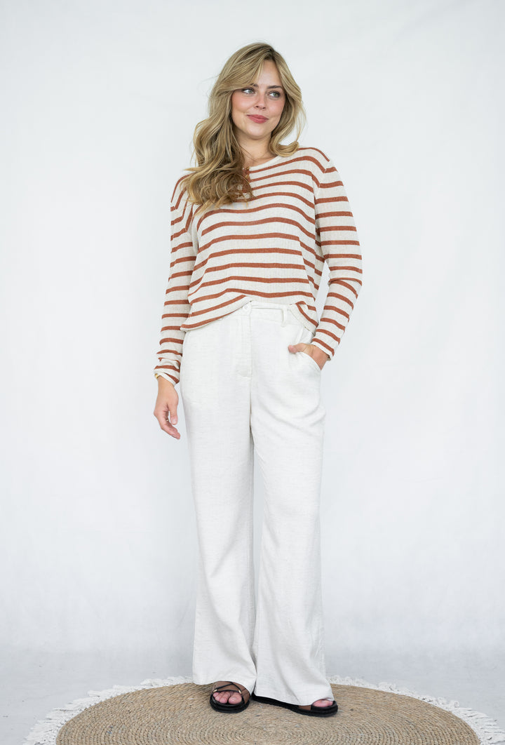 Fria Linen Pants Natural