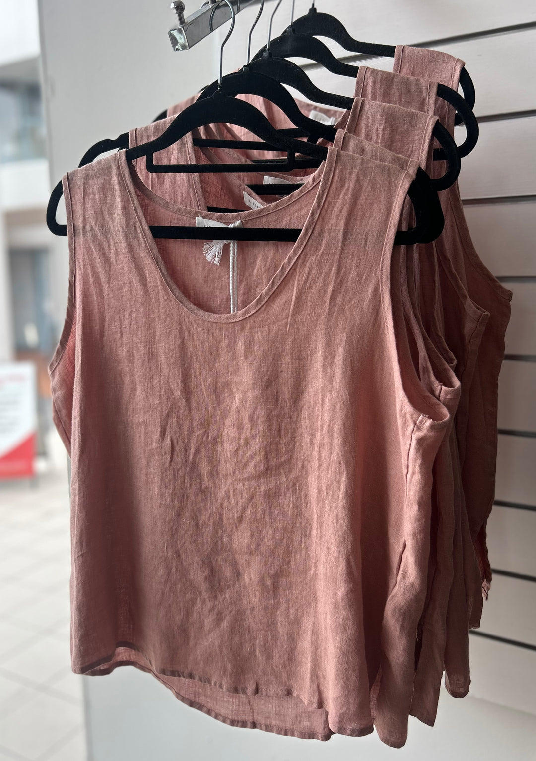 Billie Tank - Dusty Rose